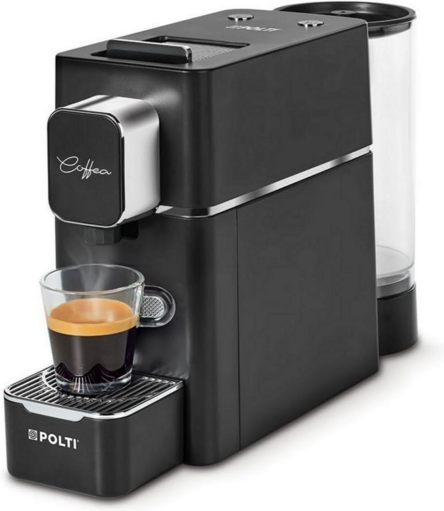 POLTI Coffea S15B, machine à café expresso, compatible avec ESE ; réservoir de 44 mm, 0,85 L, noir